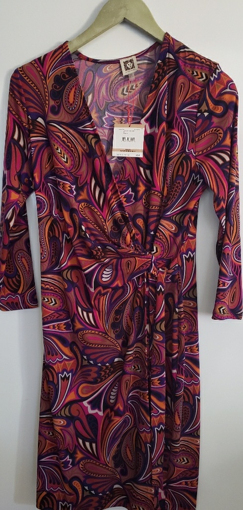NWT Anne Klein  Wrap Dress size 12